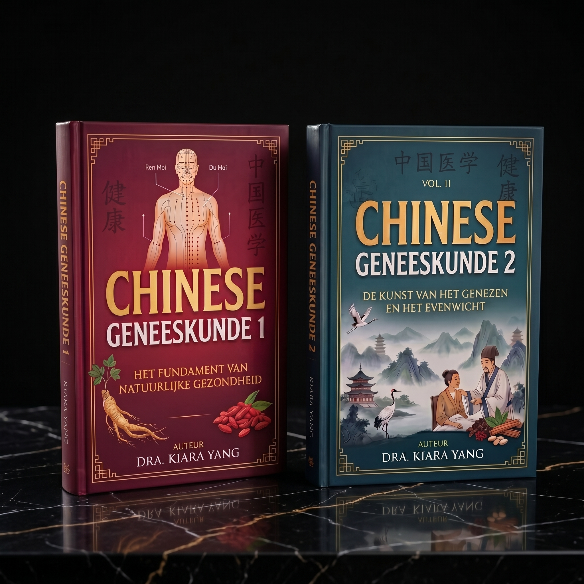 BOEKEN OVER CHINESE GENEESKUNDE - NEDERLANDSE EDITIE